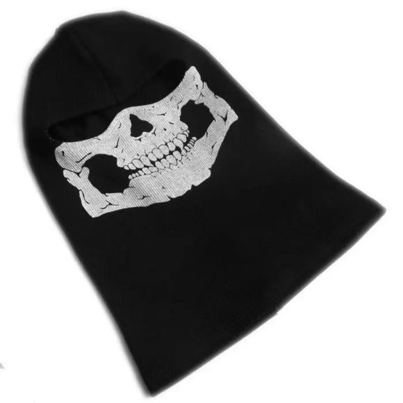 Halloween Cover Skull Full Face Balaclava Hood Ski Ghost CS Game Cosplay Mask US - Picture 4 of 6